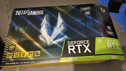 ZOTAC GeForce RTX 3080 Trinity OC 10GB GDDR6X Grafikkarte (ZT-A30800J-10P) - Afbeelding 5 van 11
