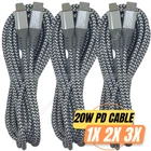 USB C to Type-C Charger Cable PD Fast Charging Cord for iPhone 14 13 12 11 XR 8