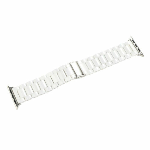 Correa de cerámica para Apple Watch Series 7 6 5 43 banda iWatch 38/42/41/45 mm pulsera - Imagen 9 de 23