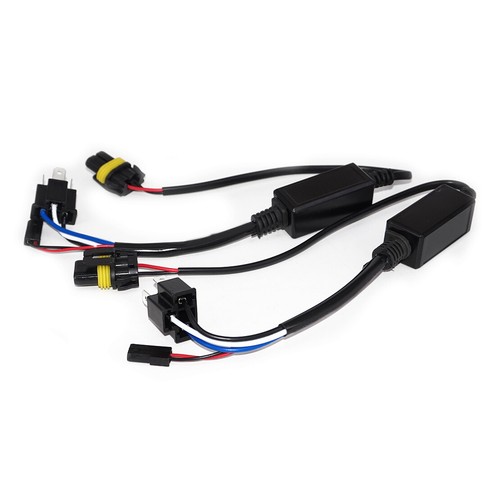 2Pcs Relay Wiring Fit for H4 Hi/Lo HID Bi-Xenon Kit Harness Controller DC 12V zw - Picture 2 of 3