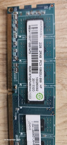 8x2GB, PC3-10600U (DDR3-1333) Samsung, Micron, Crucial, Ramaxel Desktop Memory - Picture 4 of 6