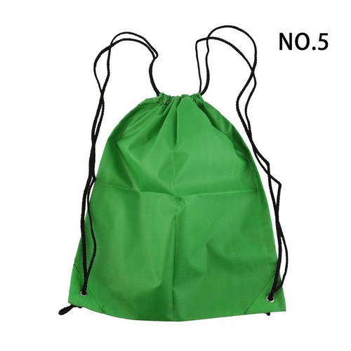 2024 Unisex Gym Bag Drawstring Backpack Nylon Waterproof Sports Sack Swim Bag - Picture 6 of 23