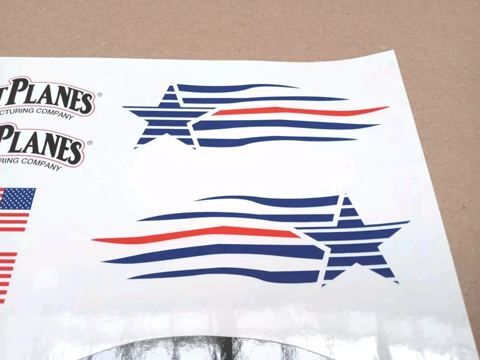 GREAT PLANES Extra 300S 60 RC Aircraft Stickers Decals RARE Hobbico EXT6D01 NEW - Image 4 of 4