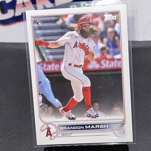 2022 Topps Series 1 1st Edition #243 Brandon Marsh RC (Angels)