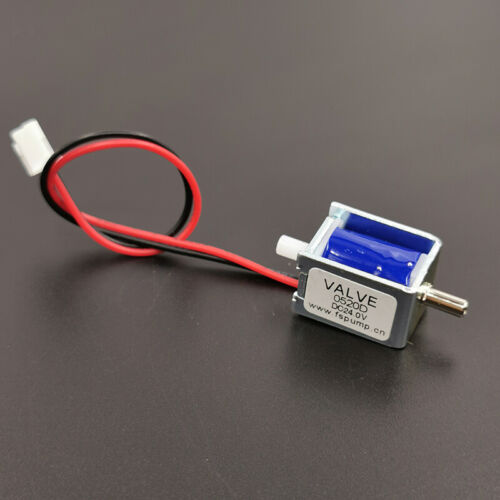 DC 3V 6V 12V 24V N/C Normal geschlossen Klein Mini Elektrischer Magnet Luft Gas Ventil - Bild 19 von 20