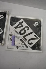 Lot of 25 LabelMaster Corrosive Placards Removable Vinyl UN 2794 ZEZ42794