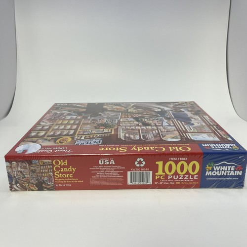 NEW & SEALED - OLD CANDY STORE 1000 PIECE 24x30" JIGSAW PUZZLE WHITE MOUNTAIN - Picture 4 of 6