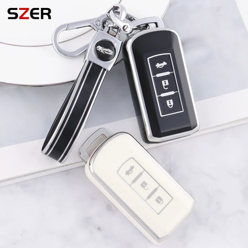 Key Case Cover For Mitsubishi Outlander ASX LANCER Pajero Sport Eclipse Cross - Picture 3 of 9