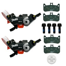JUIN TECH GTP-6 6 Pistons MTB eBike CX Hydraulic Disc Brake Caliper Set F R