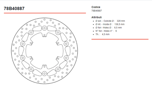 FRONT BRAKE DISCS BREMBO GOLD FLOATING KTM 1290 SUPER ADVENTURE R 2021 2022 - Picture 3 of 3