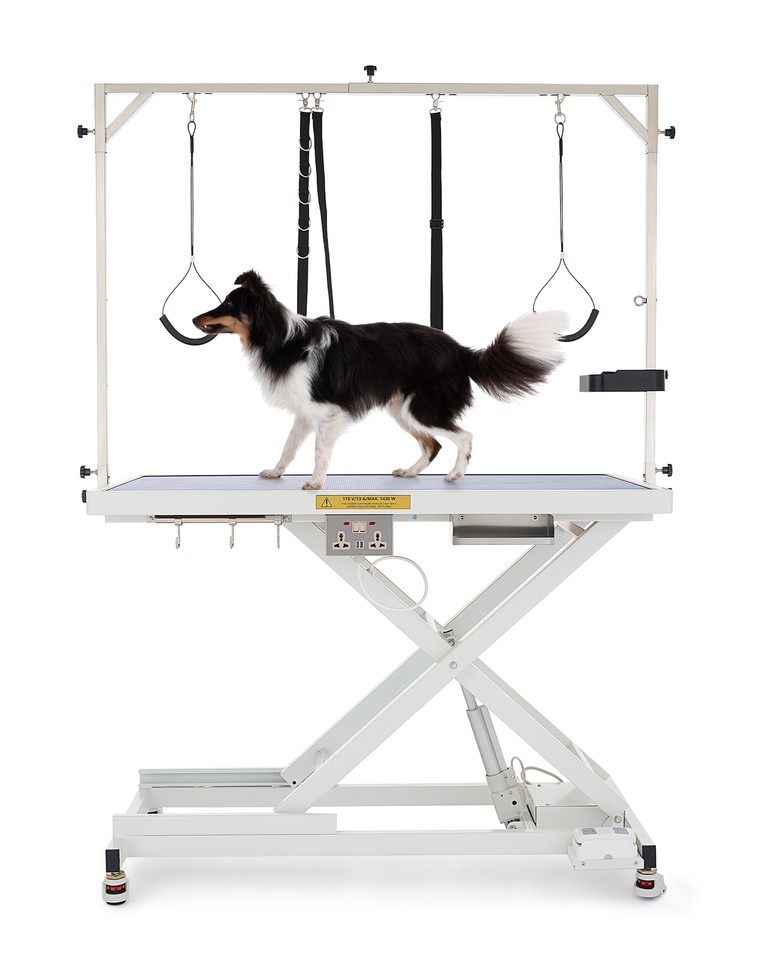 COZ Electric Lift Hydraulic Dog Grooming Table Adjustable Pet Grooming