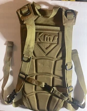 KMS Hydration Backpack 2.5L/Brown-No Water Bag