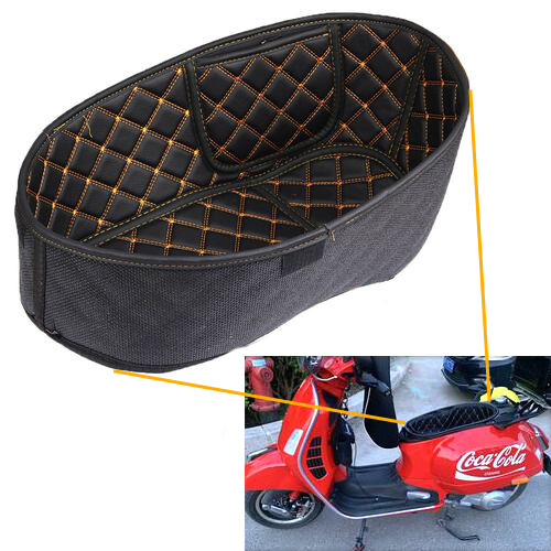 Seat Bucket Cushion Cargo Liners Rear Trunk Liner Protector For VESPA GTS300 - Foto 7 di 8