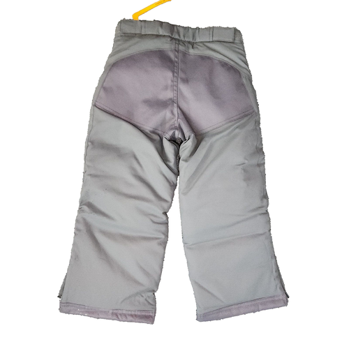 Kids LL Bean Snow Pants Overalls Insulated Gray Size 4 - Picture 13 of 21