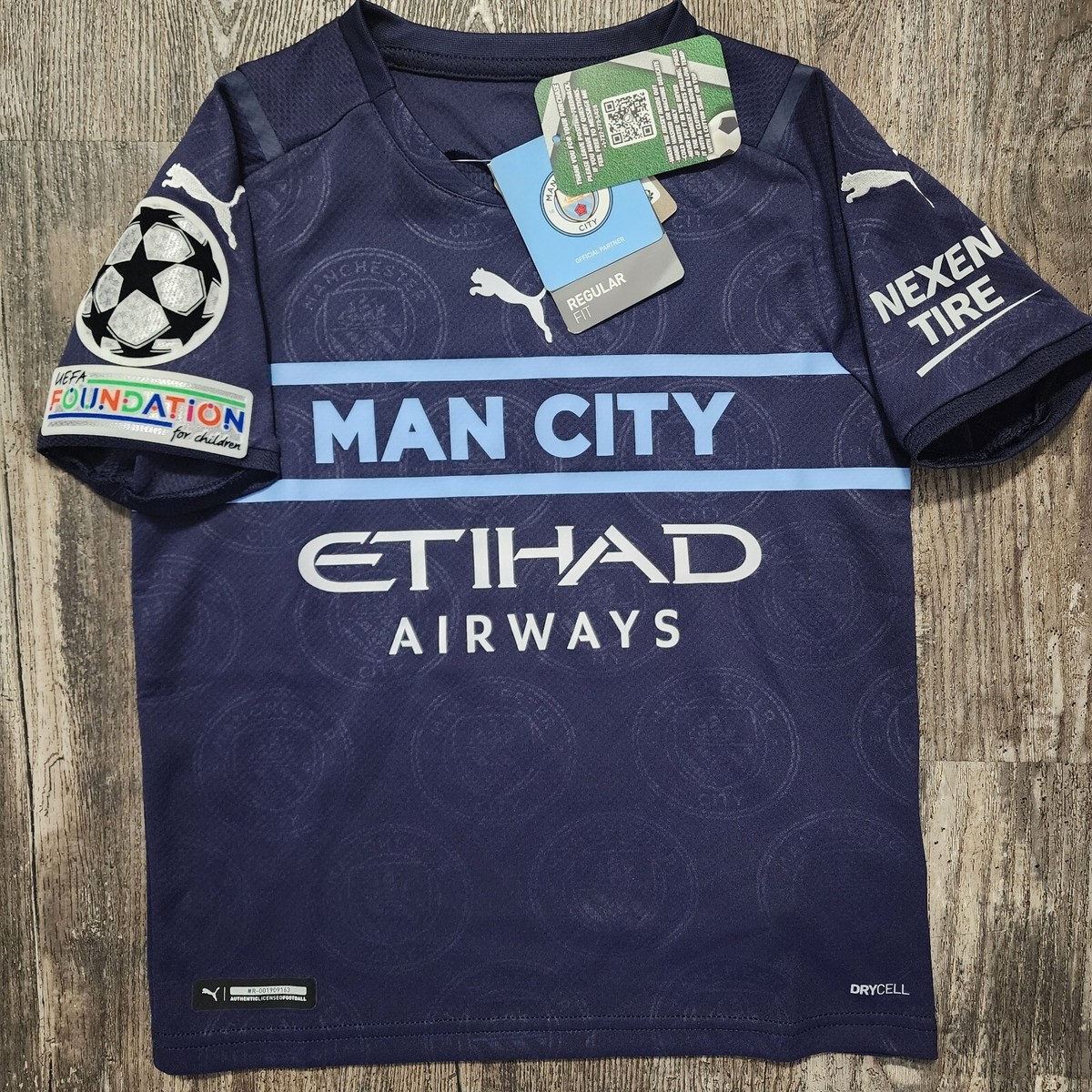 2022 Puma Manchester City Third Soccer Jersey Jack Grealish