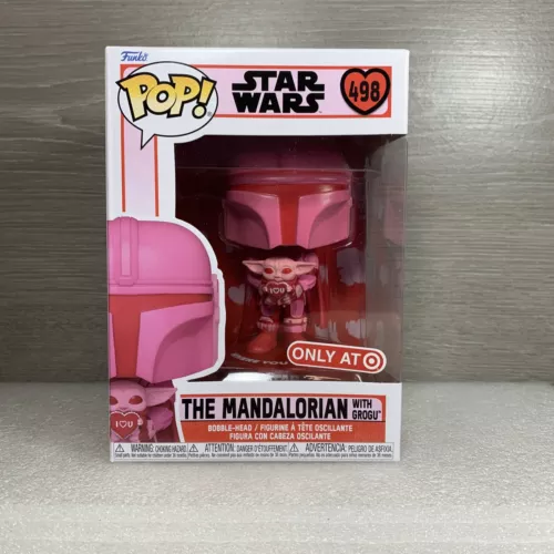 Funko Pop! Star Wars - Valentines - The Mandalorian And Grogu -Exclusive 498