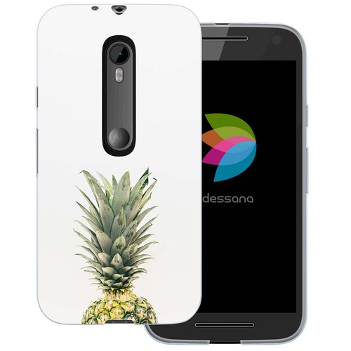 Custodia protettiva ananas dessana custodia cellulare adatta per Motorola - Foto 12 di 14