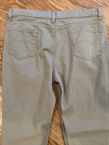 Dickies Brand Boys Youth Khaki Jeans Size 20 R EUC - Picture 2 of 6