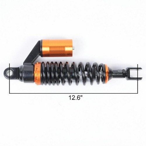 New Pair Motorcycle Replacement 12.5" 320mm Air Shock Absorbers Suspension - Picture 3 of 6