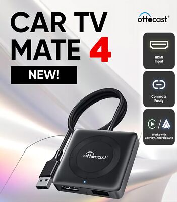 ottcast Car TV Mate PRO HDMI変換アダプター Ottocast Mate Pro HDMI In Streaming Car Console Upgrade