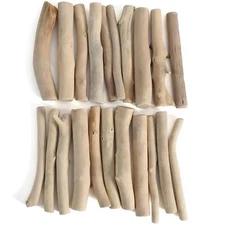 Driftwood for Crafts 4.7 Inch Long 0.4-0.8 Inch in Diameter Driftwood Sticks ...