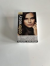  2 Dark Brown Hair Color 2 Permanent Cream Coloreazy NEW 