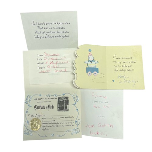 X16 Lot 1970S Used Birth Announcement Baby Cards Vintage Ephemera - Picture 6 of 14