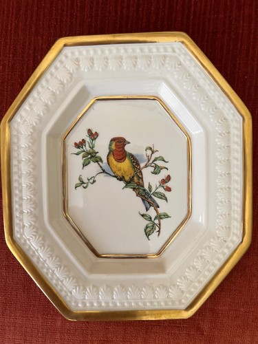 Dr. ERMETE AGOSTINELLI Porcellane D’arte Bassano Italia Hand Painted Wall Plate - Picture 4 of 5