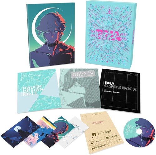 BNA Vol.2 First Limited Edition Blu-ray Booklet Design Note Post Card Japan - Picture 5 of 6