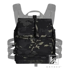 KRYDEX Tactical Zip-on Backpack Zip Backpack BlackMC for CPC JPC2.0 Vest Carrier