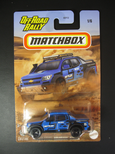 Camión Chevy Colorado Xtreme 2016 todoterreno coche de rally caja de cerillas 2015 2017 2018 2019 - Imagen 2 de 6