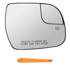 Passenger Heated Convex Side Mirror Glass For Toyota Sienna 2014-2020 8790308080