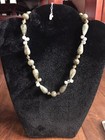 Artisan made teardrops Labradorite sterling necklace