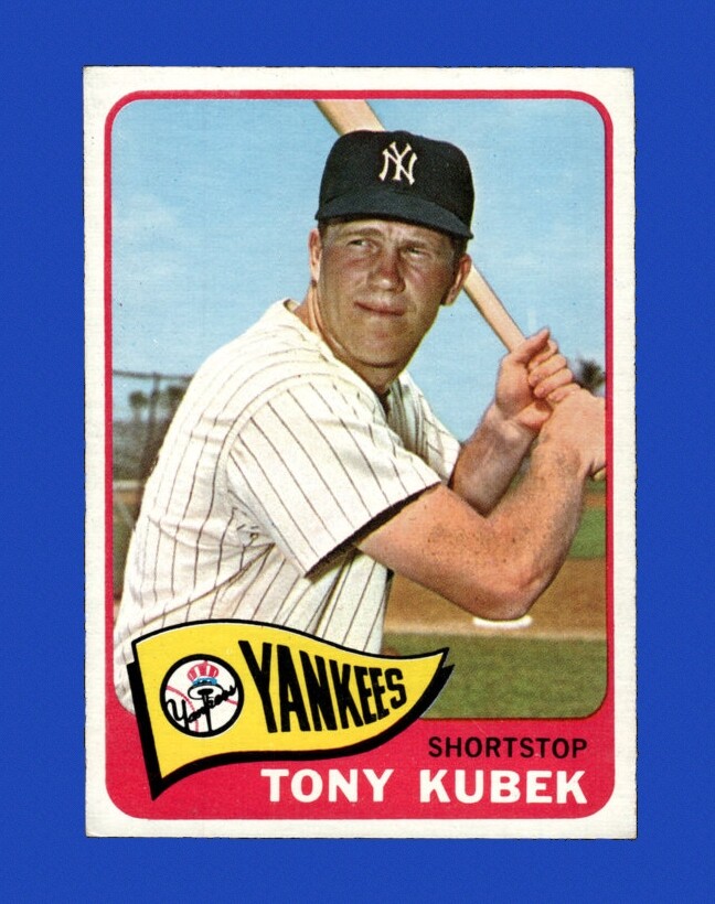 1965 O-Pee-Chee Set-Break # 65 Tony Kubek EX-EXMINT *GMCARDS*