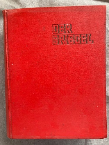 1957 Der Spiegel originale gebundene Ausgaben Bücher hier 1957 v. 02.01 - 26.06 - Bild 3 von 4