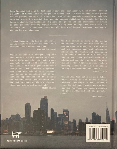 J'aime New York: A Taste of New York in 150 Culinary Destinations Hardcover 2012 - Picture 2 of 9