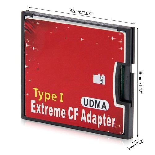1Port Micro-SD SDXC TF to CF Card Reader Adapter,Support Micro Card XC - Picture 8 of 8