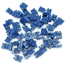 Lego Legs 100 legs Dark Blue Hips and Legs - Spring Legs sports