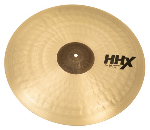Sabian HHX 21" Raw Bell Dry Ride Cymbal Shirt/2x Sticks Bundle Authorized Dealer - Picture 3 of 7