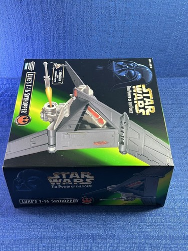 Star Wars: Power Of The Force Luke’s T-16 Skyhopper Rebel Alliance Kenner 1996 - Picture 5 of 15