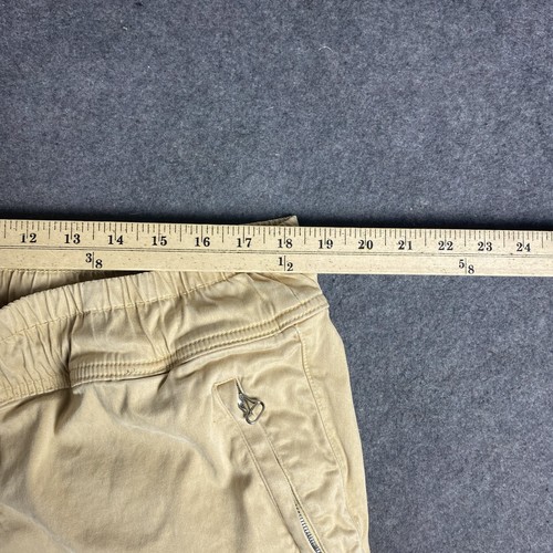 Cotton Citizen Simon Pants Mens XXL Beige Button Fly Elastic Waist Straight Leg - Imagen 7 de 14