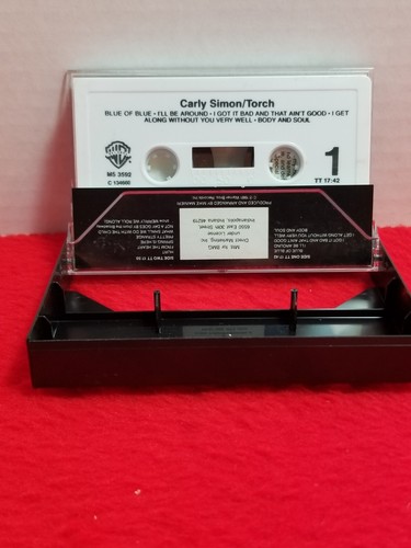 Carly simon Torch Cassette Tape Warner Bros Records 1981 BMG - Picture 6 of 7