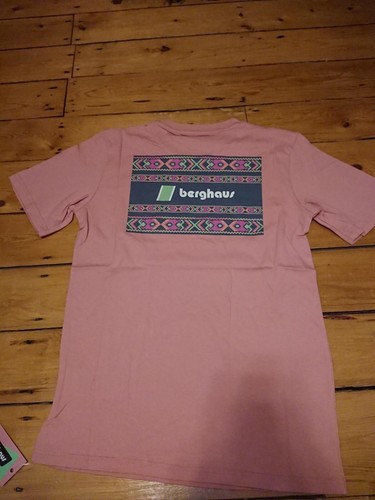 Berghaus Aztec T-Shirt UNISEX T-Shirt Oberteil Herren Pink Gr. Small NEU Dean Street - Bild 4 von 10