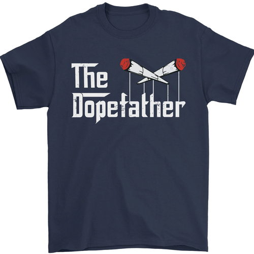 The Dopefather Funny Weed Drugs Cannabis Mens T-Shirt 100% Cotton - Picture 35 of 104