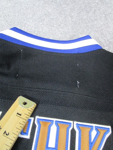 Washington Capitals Hockey Jersey Mens 50 Black Blue Nhl 8 Ovechkin Throwback - Picture 11 of 11