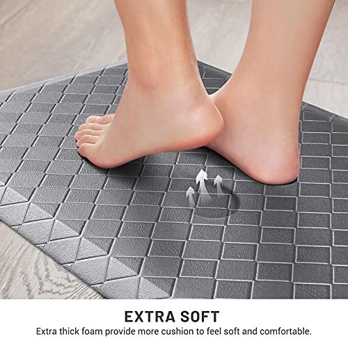 HappyTrends Floor Mat Cushioned Anti-Fatigue Assorted Sizes , Colors - Picture 25 of 42