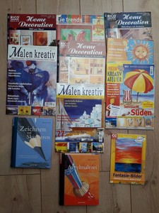 Bücher Hefte Paket Kunst Hobby Künstler malen kreativ ...
