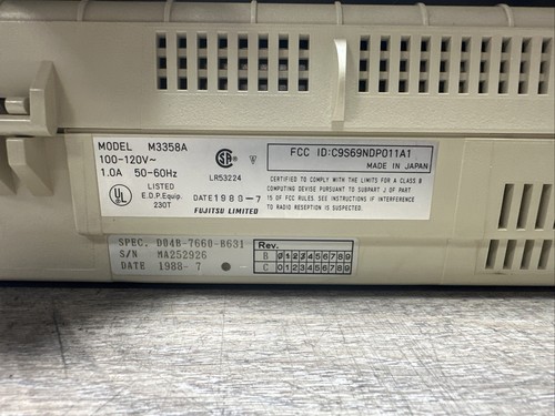 FUJITSUI Printer DL3400 24 pin Dot Matrix Printer - Picture 11 of 15