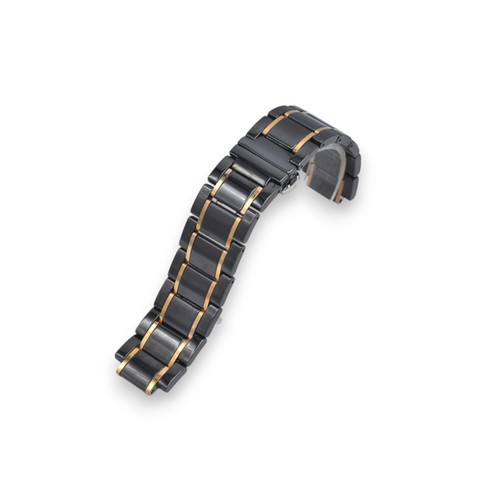 Uhrenarmband 22 mm schwarz Keramik für Guess Collection Sportklasse XXL X76004G2S - Bild 2 von 8