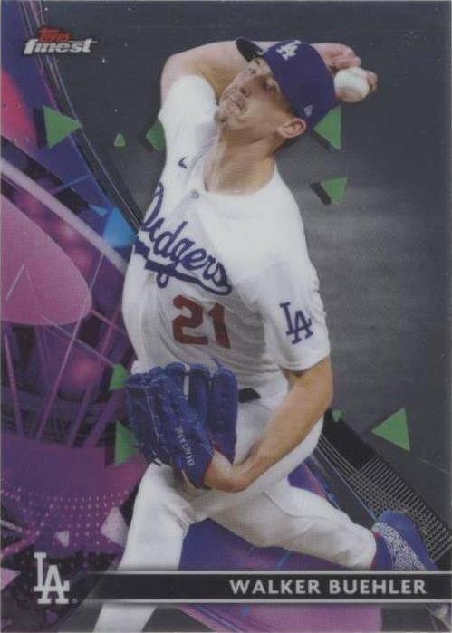 2021 Topps Finest - Walker Buehler #91 - 1 of 1